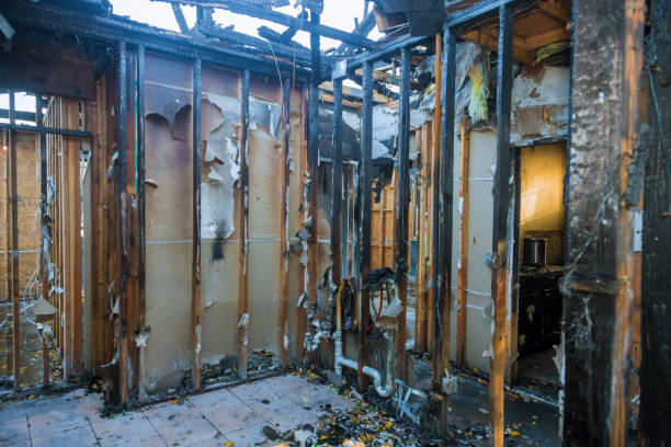 Professional Emergency Fire Cleanup technician working in Clawson, MI